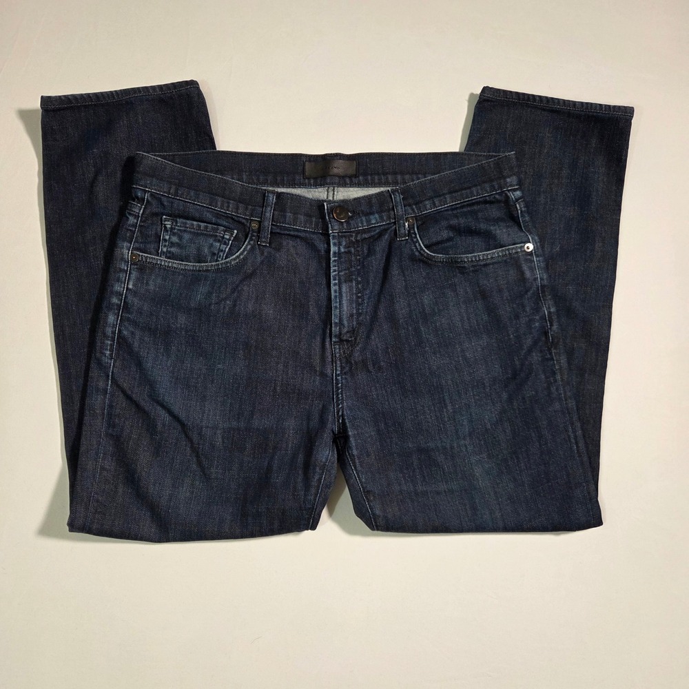 J Brand Mens Kane Slim Straight Dark Wash Stretch‎ Denim Jeans 34x26